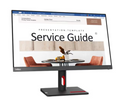 Lenovo ThinkVision S24i-30 24 inch FHD Monitor (IPS Panel, 100Hz, 4ms, HDMI, VGA, Phone Holder) - Tilt Stand,3 years warranty
