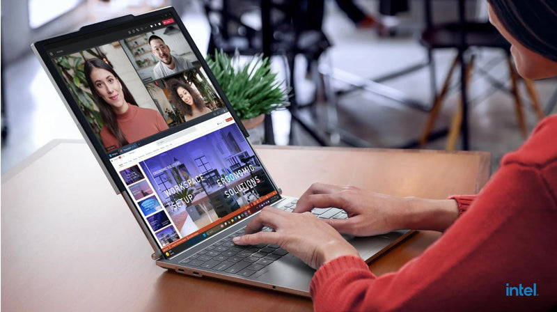 Lenovo ThinkBook Plus G6 Rollable Laptop, Intel Core Ultra 7 258V Processor, 32GB RAM, 1TB SSD, Roll In 14" / Roll Out 16.7" Display, Windows 11 Pro, English & Arabic Backlit Keyboard, 3 Year Warranty | 21TR000BGR
