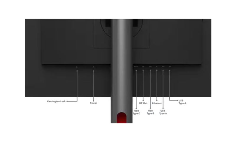 ThinkVision P27h-30 27" QHD USB-C-Docking Monitor- 63A1GAT1UK